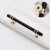 Uchwyt meblowy Pina – elegancki T-Bar z dekoracyjnymi wspornikami w zestawieniu czerni ze złotem lub chromem, dostępny jako gałka i w rozmiarach 96 / 128 / 160 mm, idealny do szaf, komód i drzwi przesuwnych – sklep euchwyty.pl