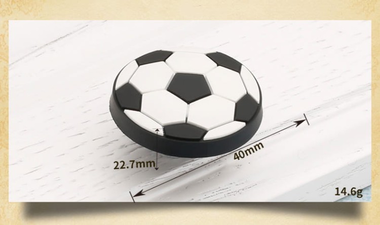 Kinder-Möbelgriff Football – Möbelknopf in Form eines Fußballs für Schränke und Kommoden im Kinderzimmer, erhältlich im Shop egriffe.at