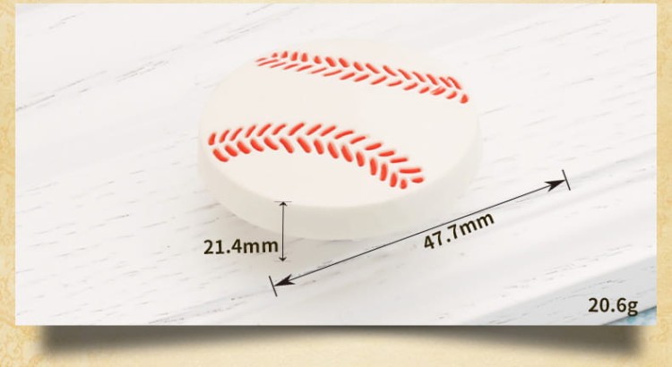 Kinder-Möbelgriff Baseball – Möbelknopf in Form eines Baseballs für Schränke und Kommoden im Kinderzimmer, erhältlich im Shop egriffe.at