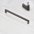 Nowoczesny uchwyt meblowy Vega szary perłowy, rozstaw 160 mm do szuflad